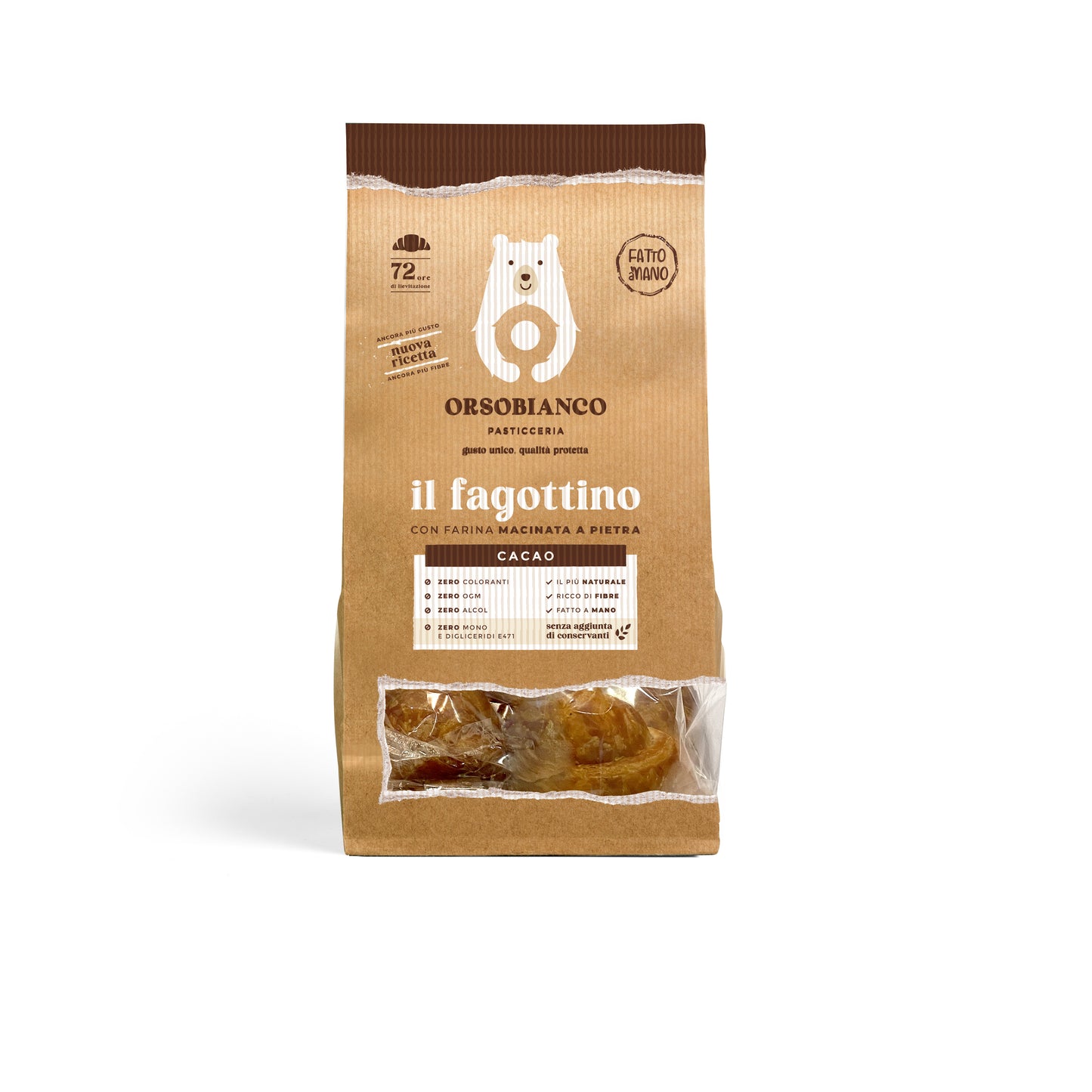 Fagottino cacao fatto a mano