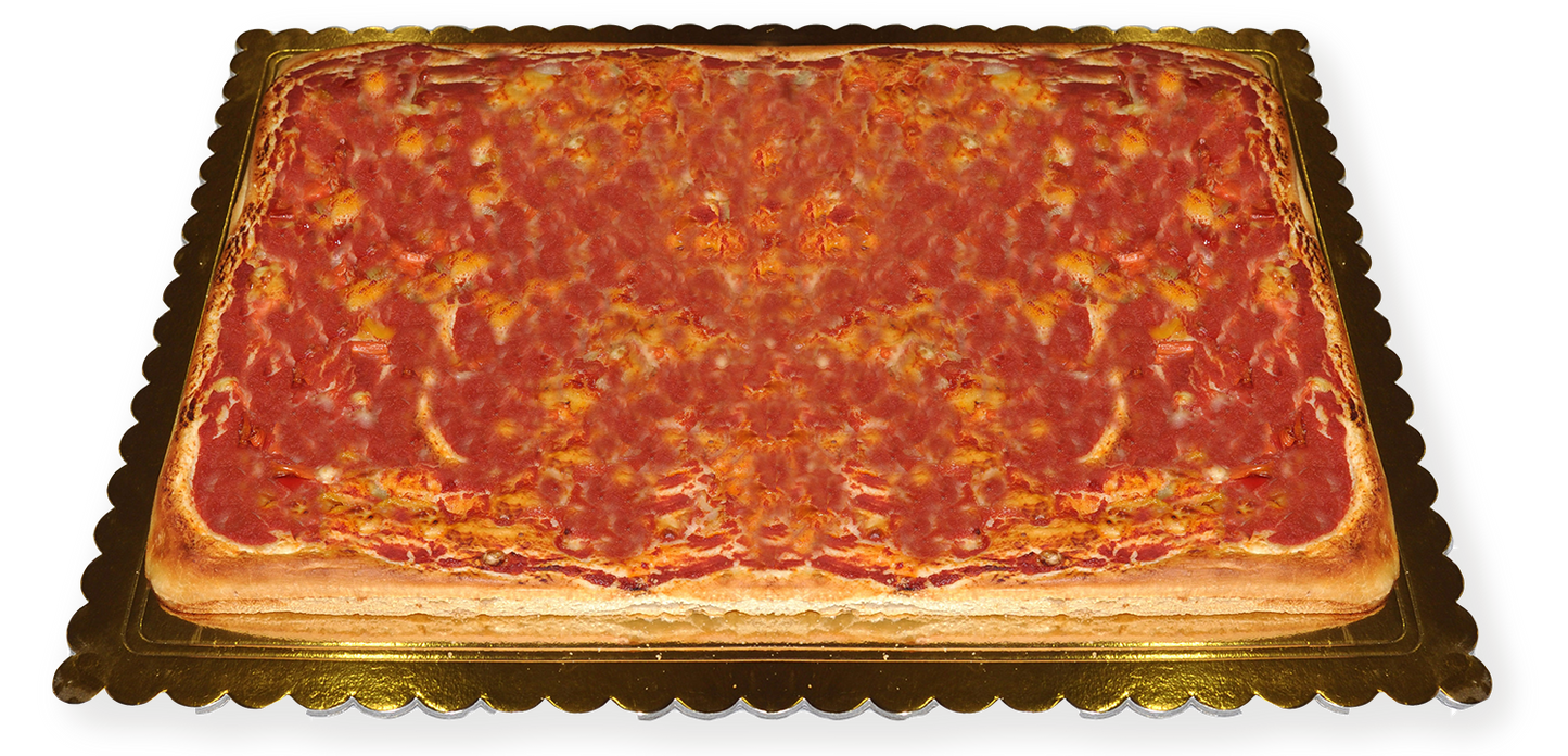 Pizza al Pomodoro senza formaggio (30x40 cm)