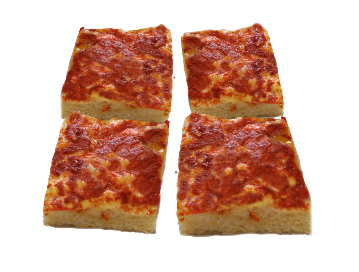 Pizza al Pomodoro senza formaggio (tagliata a C)