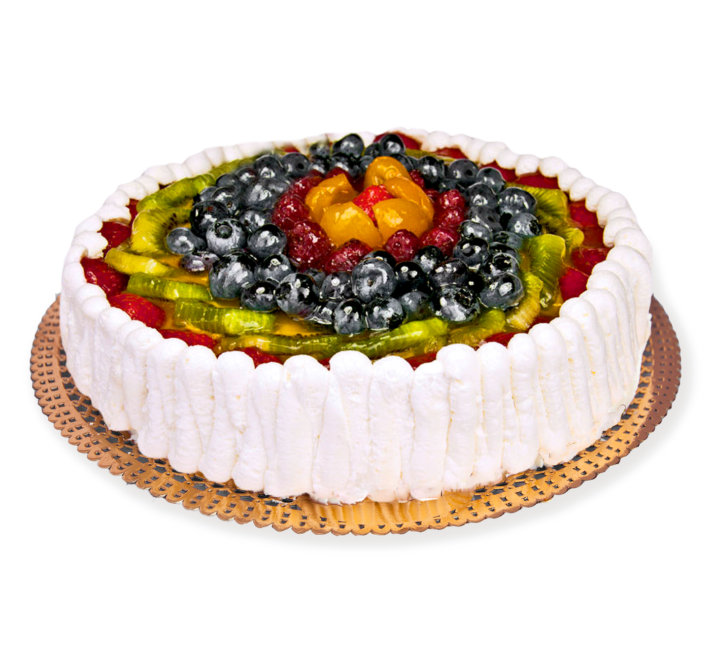 Torta di frutta fresca