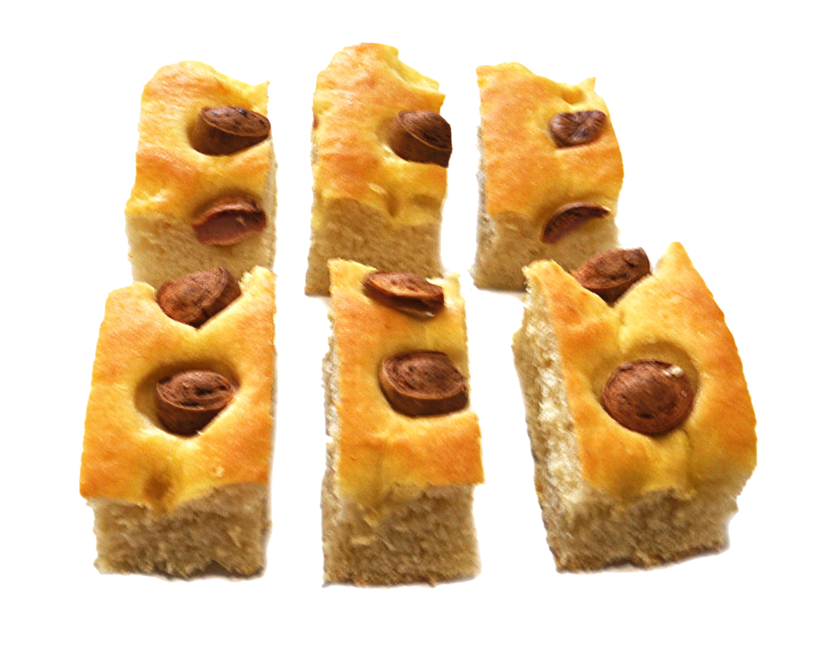 Focaccia ai Wurstel (catering)