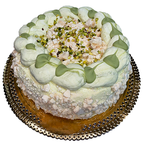 Torta Meringata al Pistacchio