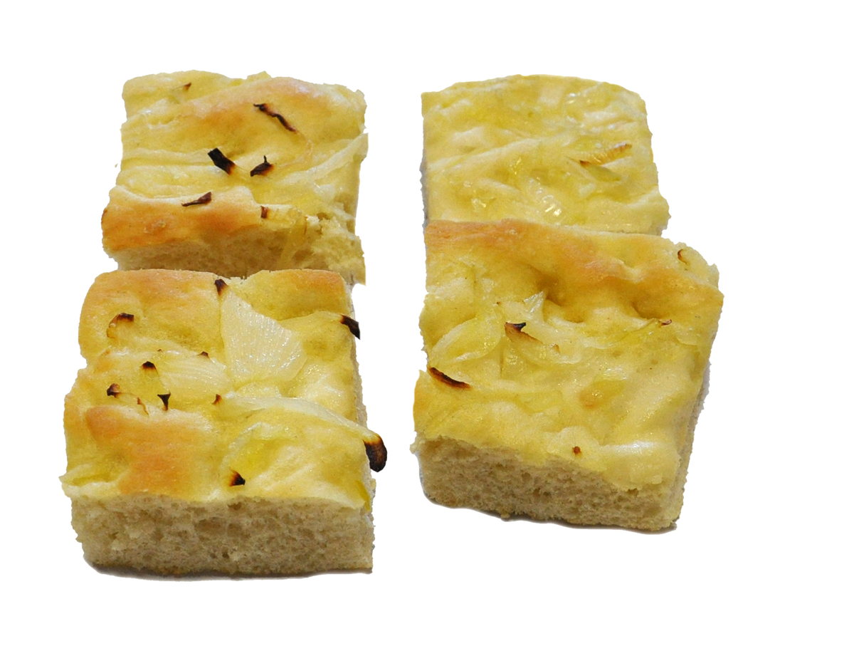 Focaccia tagliata a C (6,5x6,25 cm)
