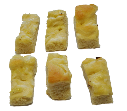 Focaccia catering (3,25x6,25 cm)