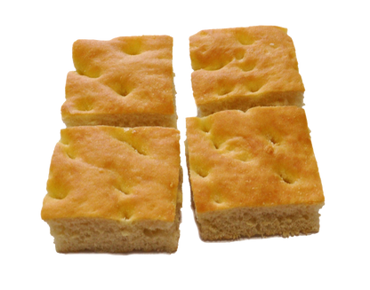 Focaccia tagliata a C (6,5x6,25 cm)
