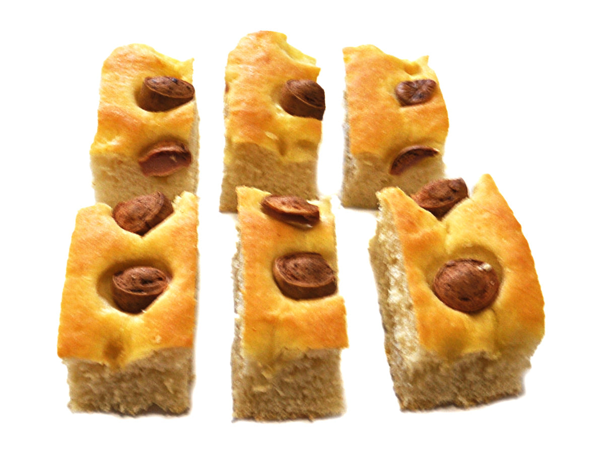 Focaccia catering (3,25x6,25 cm)
